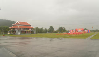 Gió to, mưa lớn ngày đầu năm, hoãn Lễ khai hội chùa Hương Tích