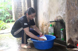 Giải quyết tình trạng thiếu nước sinh hoạt ở vùng khó