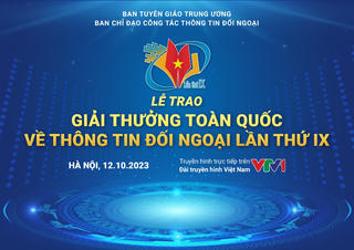 Giải thưởng toàn quốc về thông tin đối ngoại lần thứ IX