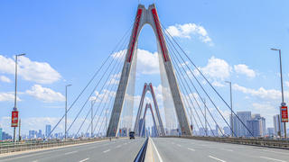 Những tuyến đường sắp được phân làn cứng tại Hà Nội