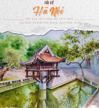 Sắp diễn ra triển lãm tranh 'Tôi vẽ Hà Nội'