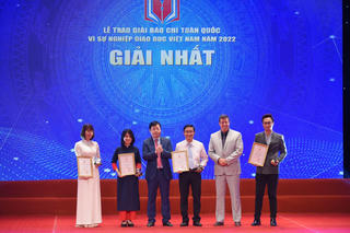 Báo Đại Đoàn Kết đoạt giải Nhất Giải Báo chí toàn quốc ‘Vì sự nghiệp Giáo dục Việt Nam’ năm 2022