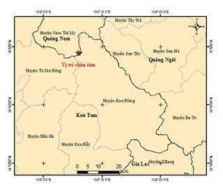 Quảng Nam: Lại xảy ra động đất ở huyện Nam Trà My