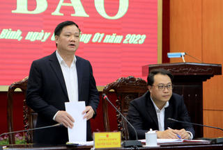 Chủ tịch Thái Bình yêu cầu các sở, ngành cung cấp thông tin kịp thời cho cơ quan báo chí