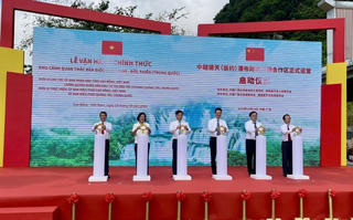 Đưa vào vận hành Khu cảnh quan thác Bản Giốc (Việt Nam) - Đức Thiên (Trung Quốc)