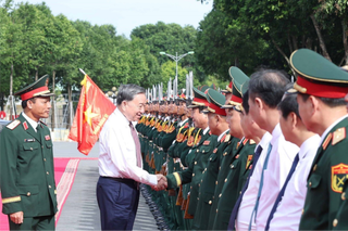 Tổng Bí thư Tô Lâm thăm và làm việc tại Quân đoàn 12