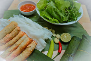 Ram bánh mướt gói tình quê Hà Tĩnh