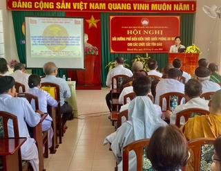 Mặt trận Khánh Hòa phổ biến nâng cao nhận thức về quốc phòng an ninh trong thời kỳ mới