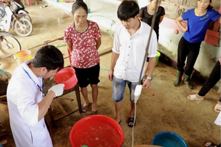 Đề phòng dịch bệnh sau bão lũ