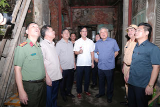 Phó Thủ tướng Thường trực đánh giá cao tỉnh Nam Định chủ động di dân trước bão