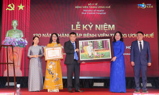 Phó Chủ tịch nước Võ Thị Ánh Xuân dự lễ kỷ niệm 130 năm thành lập Bệnh viện Trung ương Huế