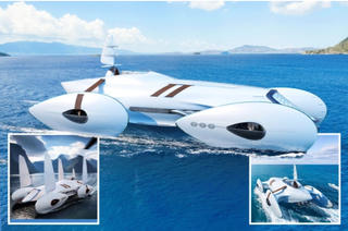 Mãn nhãn với siêu du thuyền của tỷ phú công nghệ có thiết kế giống xe đua