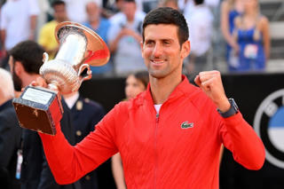 Djokovic lần thứ 6 vô địch Rome Masters 