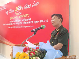 Họp mặt truyền thống 50 năm kết thúc nhiệm vụ ngoại giao quân sự thi hành Hiệp định Paris
