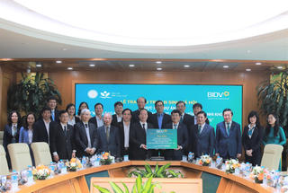 BIDV tài trợ kinh phí đào tạo nâng cao năng lực khám chữa bệnh Nhi khoa