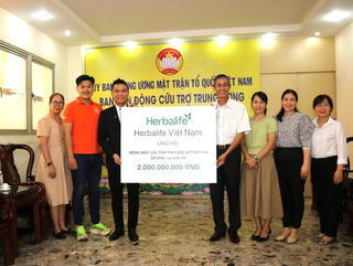 Ban Công tác phía Nam tiếp nhận gần 2,3 tỷ đồng ủng hộ đồng bào bị thiên tai