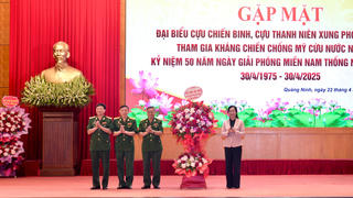 Quảng Ninh: Gặp mặt cựu chiến binh, cựu thanh niên xung phong tiêu biểu