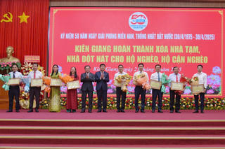 Kiên Giang hoàn thành chương trình xóa nhà tạm, nhà dột nát