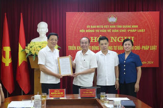 MTTQ tỉnh Quảng Ninh ra mắt Hội đồng tư vấn về dân chủ - pháp luật