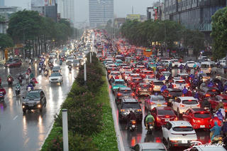 Ngày 28/6: Cảnh báo mưa to và dông ở Bắc Bộ