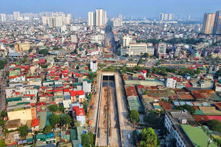 Hầm chui đi dưới đường sắt ở Hà Nội gần 800 tỷ đồng sau 2 năm thi công