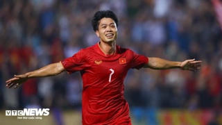 Đội tuyển Việt Nam thắng Palestine 2-0 trong trận giao hữu