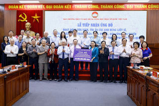 Nghĩa cử cao đẹp tri ân các anh hùng liệt sĩ, chiến sĩ Điện Biên