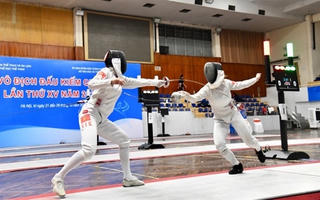 200 kiếm thủ tranh tài tại giải Đấu kiếm vô địch quốc gia 2023