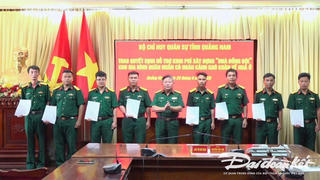 Quảng Nam: Bộ CHQS tỉnh hỗ trợ xây nhà cho sĩ quan có hoàn cảnh khó khăn