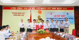  Đắk Lắk: Ký kết thỏa thuận hợp tác xây dựng, vận hành Trung tâm đổi mới sáng tạo tỉnh