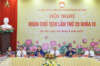 Khai mạc Hội nghị Đoàn Chủ tịch lần thứ 20 khóa IX
