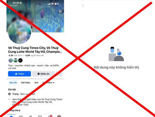 Cảnh báo lừa đảo khi đặt vé tham quan thủy cung qua mạng