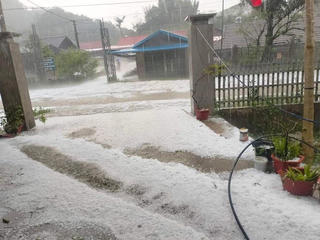 Sơn La: Chỉ đạo thống kê thiệt hại sau trận mưa đá ở huyện Vân Hồ