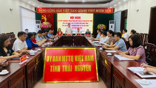 MTTQ tỉnh Thái Nguyên ký kết 3 Chương trình phối hợp với 3 Sở, Ngành