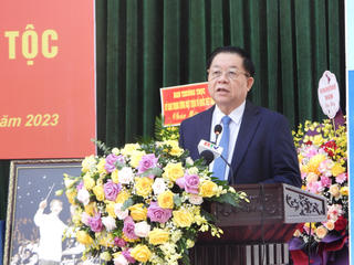 Trưởng Ban Tuyên giáo Trung ương Nguyễn Trọng Nghĩa dự Ngày hội Đại đoàn kết tại Bắc Ninh