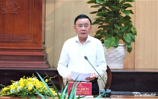 Đoàn công tác của Ban Bí thư Trung ương Đảng làm việc tại Quảng Nam