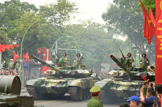 Dàn vũ khí, khí tài hiện đại diễu binh trên Quảng trường Ba Đình