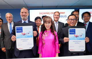 Vietjet đặt hàng mới 100 máy bay A320/ A321neo