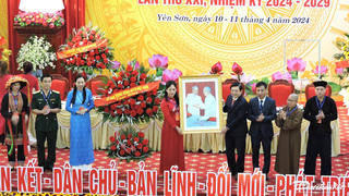 Đại hội điểm MTTQ cấp huyện đầu tiên ở Tuyên Quang