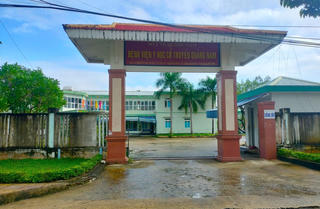 Thanh tra đột xuất Bệnh viện Y học cổ truyền Quảng Nam