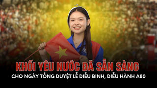 Hà Nội rực đỏ cờ hoa, người dân thức trắng đêm chờ tổng duyệt A80