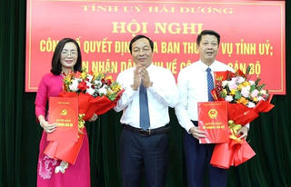 Hải Dương: Ông Đỗ Văn Tiến giữ chức Phó Giám đốc Sở Tài chính