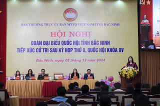 Bắc Ninh tổ chức hội nghị tiếp xúc cử tri sau Kỳ họp thứ 8 của Quốc hội