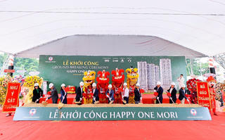Vạn Xuân Group khởi công điểm nhấn mới tại Đông Bắc TP Hồ Chí Minh - Dự án Happy One Mori