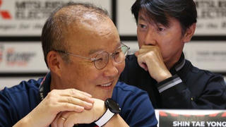 Mối quan hệ giữa HLV Park Hang-seo và Shin Tae-yong thay đổi 180 độ