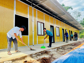 ‏Người dân Làng Nủ có nơi ở mới‏