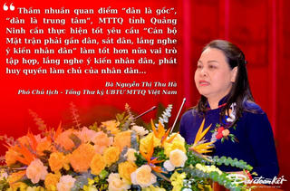 Cán bộ Mặt trận phải gần dân, sát dân, lắng nghe ý kiến nhân dân