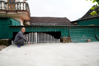 Nan giải khi nhà thấp hơn đường