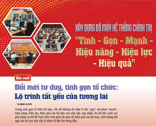 Đổi mới tư duy, tinh gọn tổ chức: Lộ trình tất yếu của tương lai