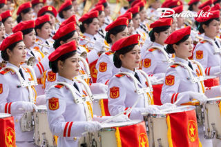 Toàn cảnh Lễ kỷ niệm, diễu binh, diễu hành trên Quảng trường Ba Đình lịch sử